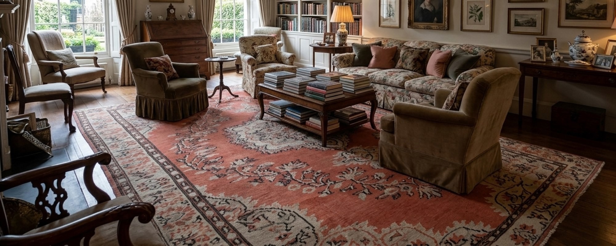 Hand Tufted Rugs and Vintage Floral Designs